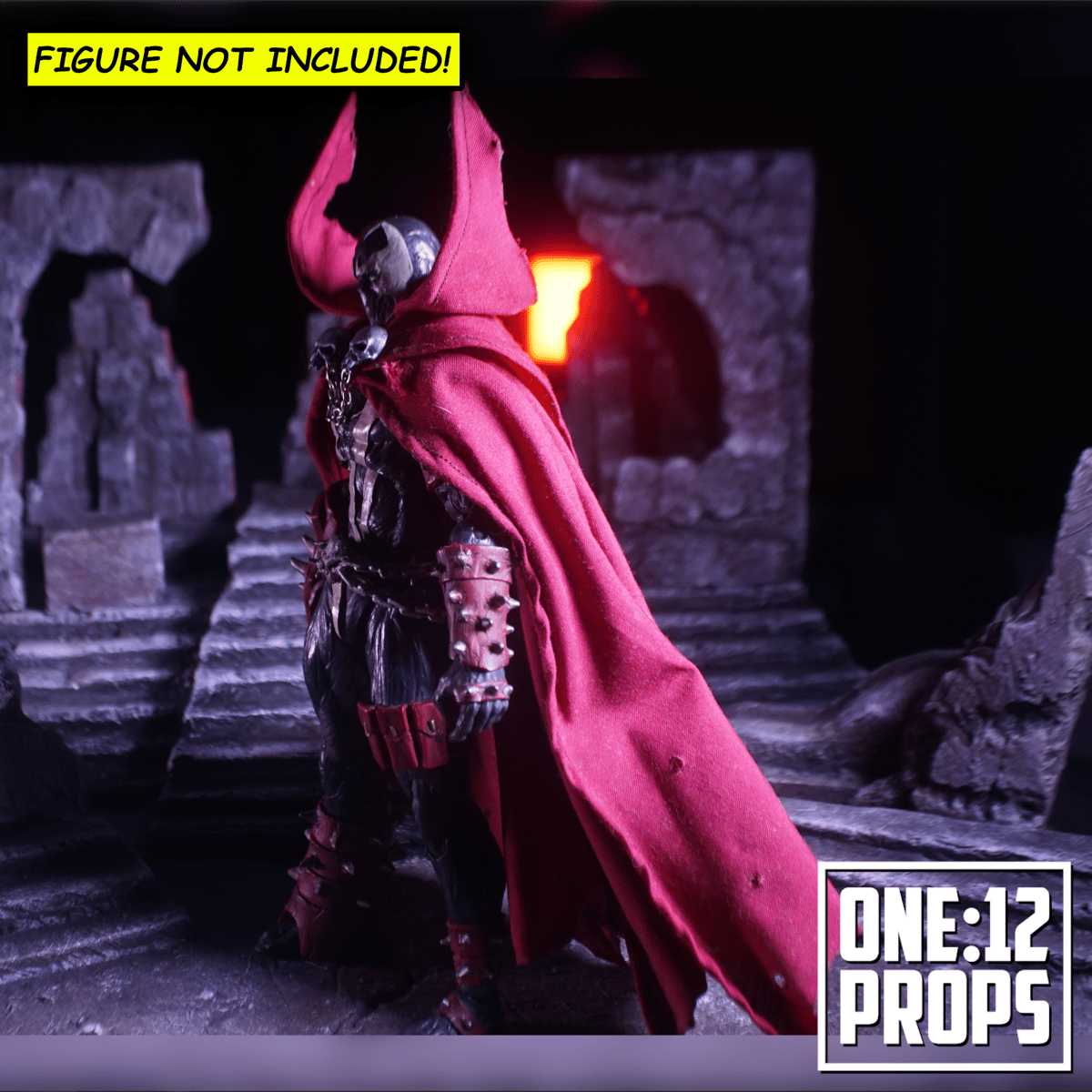 Custom Wired Cape for Mcfarlane Spawn | one12props